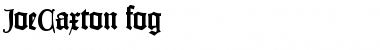Download JoeCaxton.fog fog Font Title Preview