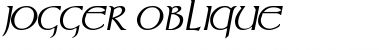 Download Jogger Oblique Font Title Preview