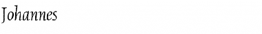 Download Johannes Regular Font Title Preview