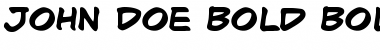 Download John Doe Bold Font Title Preview