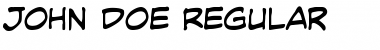 Download John Doe Regular Font Title Preview