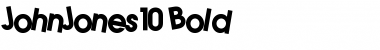 Download JohnJones10 Bold Font Title Preview