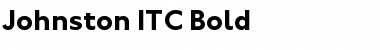 Download Johnston ITC Bold Font Title Preview