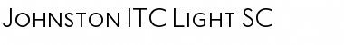 Download Johnston ITC Light Font Title Preview