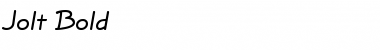 Download Jolt Bold Font Title Preview