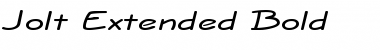 Download Jolt Extended Bold Font Title Preview