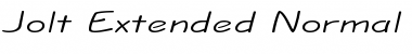 Download Jolt Extended Normal Font Title Preview
