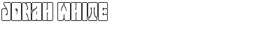 Download Jonah White Regular Font Title Preview