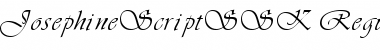 Download JosephineScriptSSK Regular Font Title Preview