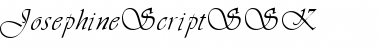 Download JosephineScriptSSK Regular Font Title Preview