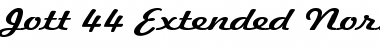 Download Jott 44 Extended Normal Font Title Preview