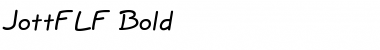 Download JottFLF Regular Font Title Preview