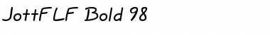 Download JottFLF-Bold.98 98 Font Title Preview