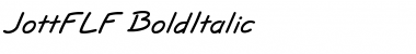 Download JottFLF Regular Font Title Preview