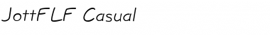 Download JottFLF Regular Font Title Preview