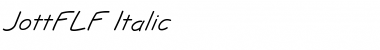 Download JottFLF Regular Font Title Preview