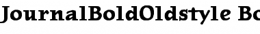 Download JournalBoldOldstyle Bold Font Title Preview