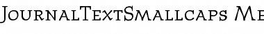 Download JournalTextSmallcaps Medium Font Title Preview