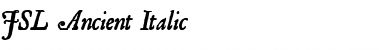 Download JSL Ancient Italic Font Title Preview