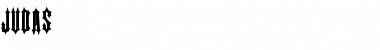 Download Judas Regular Font Title Preview
