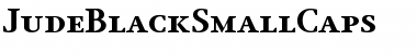 Download JudeBlackSmallCaps Regular Font Title Preview