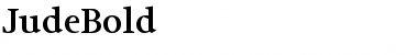 Download JudeBold Regular Font Title Preview