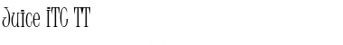 Download Juice ITC TT Regular Font Title Preview