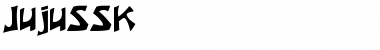 Download JujuSSK Regular Font Title Preview