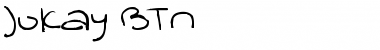Download Jukay BTN Regular Font Title Preview