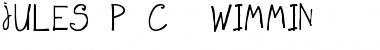 Download JULES P.C. WIMMIN Regular Font Title Preview
