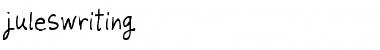 Download juleswriting Regular Font Title Preview