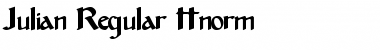 Download Julian Regular Font Title Preview