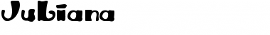 Download Juliana Regular Font Title Preview