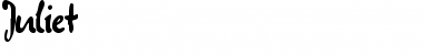 Download Juliet Regular Font Title Preview