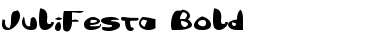 Download JuliFesta Bold Font Title Preview