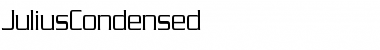 Download JuliusCondensed Regular Font Title Preview
