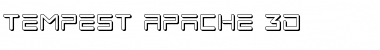 Download Tempest Apache 3D Regular Font Title Preview