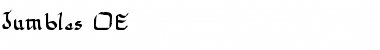 Download Jumbles OE Font Title Preview
