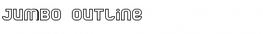 Download Jumbo Outline Regular Font Title Preview
