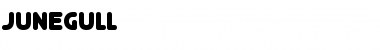 Download Junegull Regular Font Title Preview