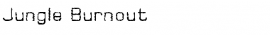 Download Jungle Burnout 1 Regular Font Title Preview