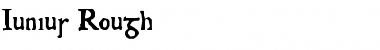 Download Junius Rough Normal Font Title Preview