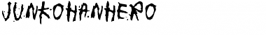 Download junkohanhero Regular Font Title Preview
