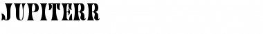 Download JupiterR Regular Font Title Preview