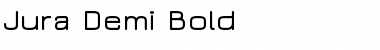 Download Jura DemiBold Font Title Preview
