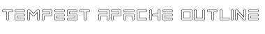 Download Tempest Apache Outline Outline Font Title Preview
