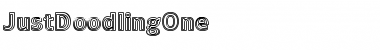 Download JustDoodlingOne Regular Font Title Preview