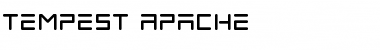 Download Tempest Apache Regular Font Title Preview