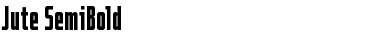 Download Jute SemiBold Font Title Preview