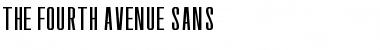 Download The Fourth Avenue Sans Regular Font